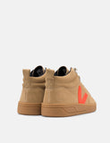 Veja Roraima Bastille Turnschuhe aus Wildleder - Desert / Orange / Natur