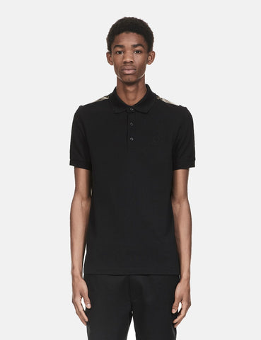 Fred Perry x Raf Simons Band-Detail-Polo-Hemd - Schwarz