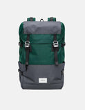 Sandqvist Harald Rucksack - Deep Green / Dunkelgrau