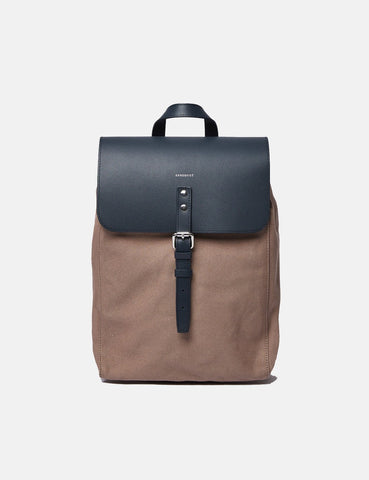 Sandqvist Alva Rucksack - Earth Brown / Marineblau