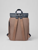 Sandqvist Alva Rucksack - Earth Brown / Marineblau