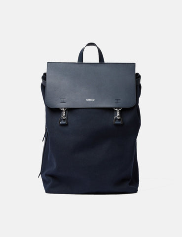 Sandqvist Hege Haken Rucksack - Marine-Blau