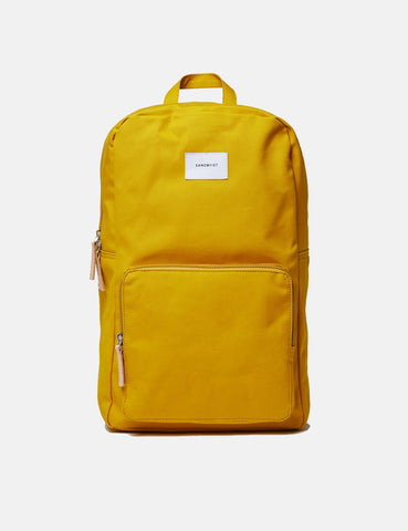 Sandqvist Kim Boden Rucksack (Canvas) - Gelb