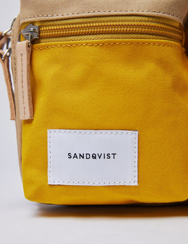 Sandqvist Paul Hip Bag - Gelb / Beige