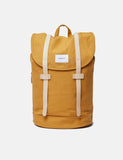 Sandqvist Stig Rucksack (Canvas) - Honig Gelb