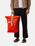 Sandqvist Dante Roll Top Rucksack - Poppy Red