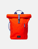 Sandqvist Dante Metallhaken Roll Top Rucksack - Poppy Red