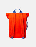 Sandqvist Dante Metallhaken Roll Top Rucksack - Poppy Red