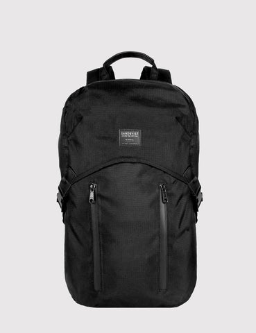 Sandqvist Leo Rucksack (Ripstop) - Schwarz