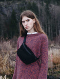 Sandqvist Sarah Hip Bag (Suede) - Schwarz