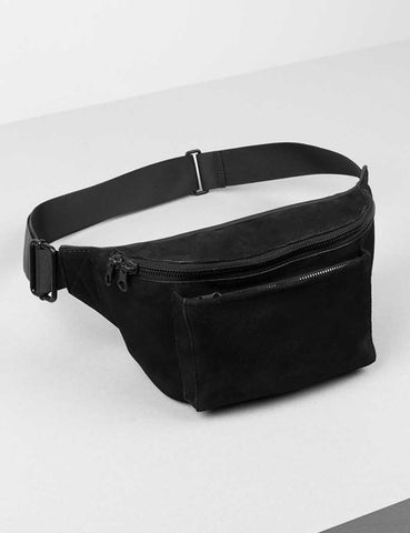 Sandqvist Sarah Hip Bag (Suede) - Schwarz