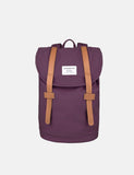 Sandqvist Stig Mini Rucksack (Canvas) - Plum / Plum