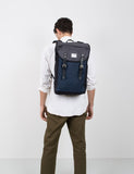 Sandqvist Hans Rucksack (Cordura) - Marine-Blau / Multi