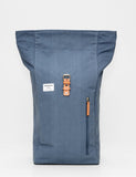 Sandqvist Dante Roll Top Rucksack - Dusty Blau