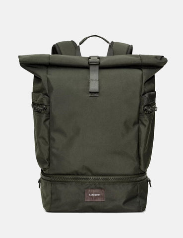 Sandqvist Verner Rucksack - Beluga Grün