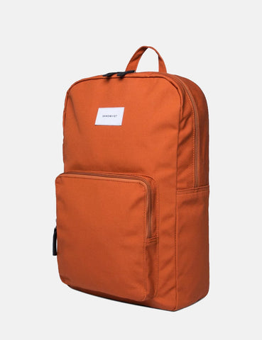 Sandqvist Kim Boden Rucksack (Canvas) - Rust Red