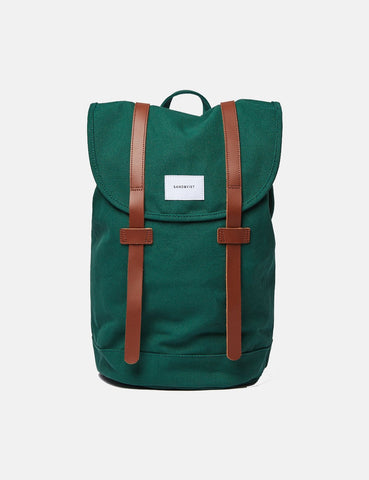 Sandqvist Stig Rucksack (Canvas) - Forest Green