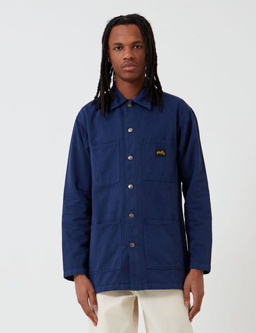 Stan Ray Shop-Jacke (Overdyed) - Marine-Blau