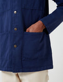 Stan Ray Shop-Jacke (Overdyed) - Marine-Blau