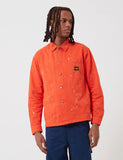 Stan Ray Box Jacke (Bleach Splatter) - Coral Red