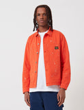 Stan Ray Box Jacke (Bleach Splatter) - Coral Red