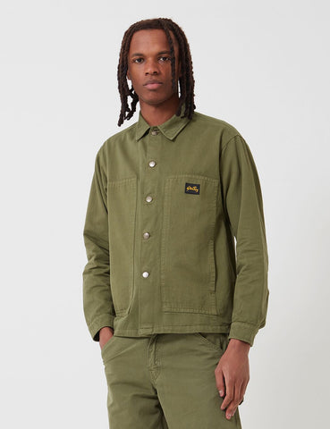 Stan Ray Box Jacket (Overdyed) - Olivgrün