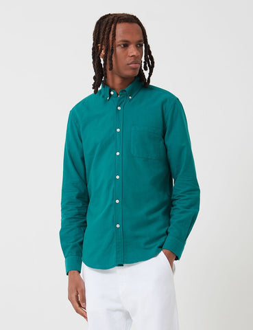 Portugiesisch Flanell Belavista Shirt - Billard Grün