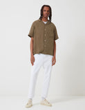 Portugiesisch Flanell Dogtown Shirt - Olivgrün