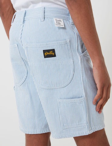 Stan Ray Painter Shorts (Stripe) - Blass Hickory