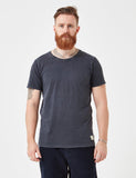 Suit Bart T-Shirt - Washed Navy