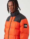 North Face Lhotse 'Black Label' Down Jacket - Tangerine Tango