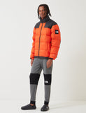 North Face Lhotse 'Black Label' Down Jacket - Tangerine Tango