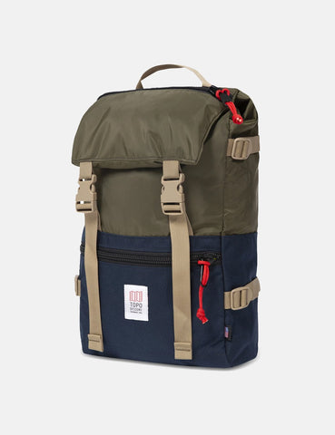 Topo Designs Rover Pack - olivgrün / Marineblau