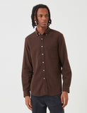 Portugiesisch Flanell Teca Shirt - Brown