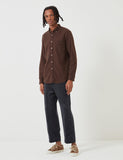 Portugiesisch Flanell Teca Shirt - Brown