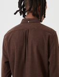 Portugiesisch Flanell Teca Shirt - Brown