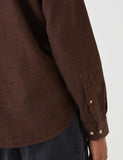 Portugiesisch Flanell Teca Shirt - Brown