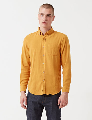 Portugiesisch Flanell Teca Shirt - Senf