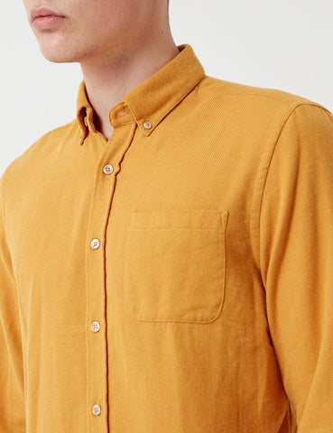 Portugiesisch Flanell Teca Shirt - Senf