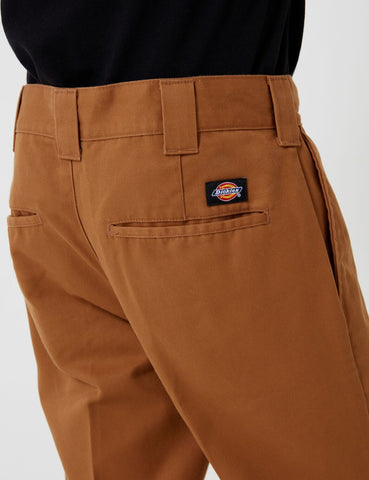 Dickies 872 Arbeitshose (Slim) - Brown-Ente