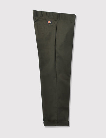 Dickies 873 Arbeitshose (Slim Gerade) - Olivgrün