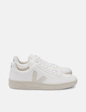 Veja V-12 Lederturnschuhe - Extra White / Pierre