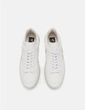 Veja V-12 Lederturnschuhe - Extra White / Pierre