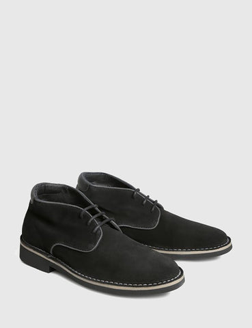 Hudson Margrey Chukka Boots (Suede) - Black