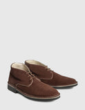 Hudson Margrey Chukka Boots (Suede) - Brown