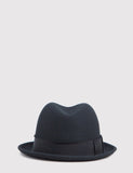 Bailey Timson Centre Crease Tribly Hat - Black