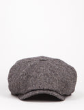 Stetson x Woolrich Hatteras Newsboy Cap - Grey