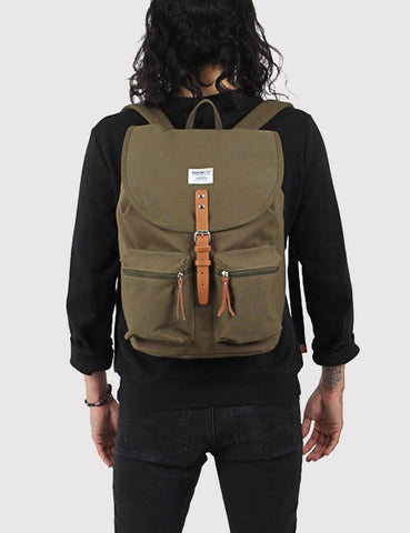 Sandqvist Roald Ground Backpack - Olive