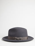 Bailey Curtis Widebrim Fedora-Hut - Grau