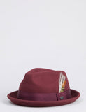 Bailey Cloyd Trilby-Hut - Oxblood